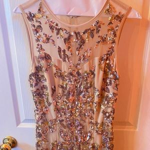 Beautiful sequence mermaid style gown